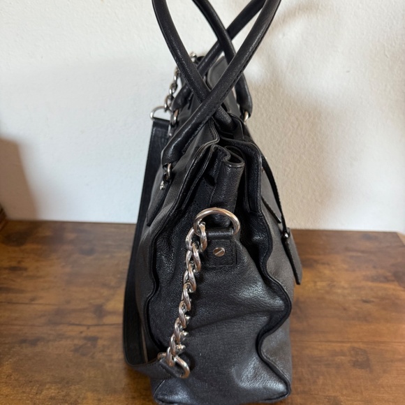 Michael Kors Hamilton Leather Satchel - Picture 4 of 10